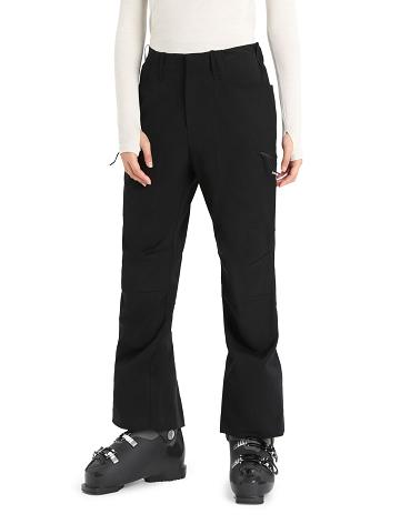 Women's Icebreaker Shell+™ Merino Pants Black | CA 1434SGLO